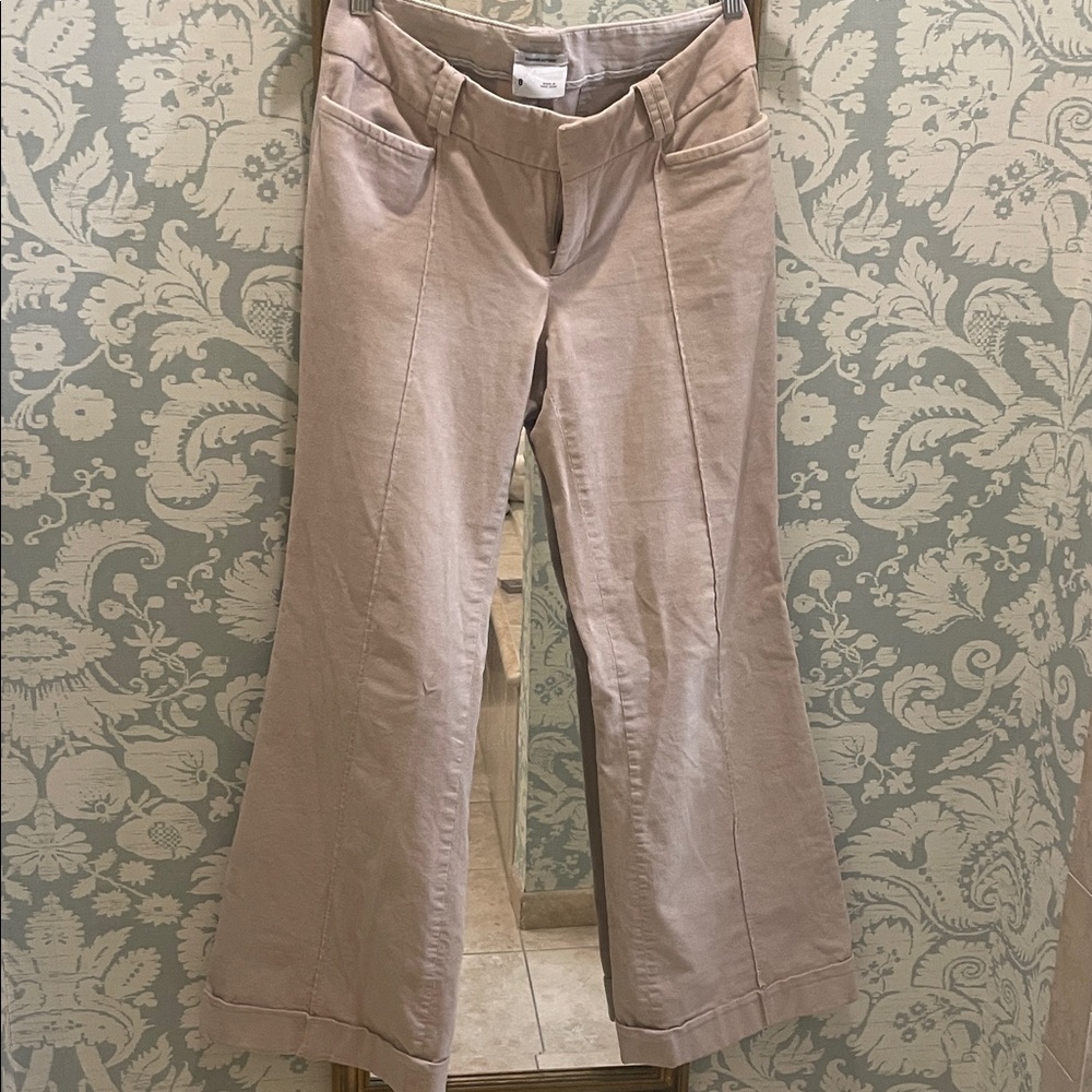 Banana Republic Soft cream Beige Wide Leg Pants